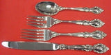 Malvern By Lunt Sterling Silver Regular Size Place Setting(s) 4pc