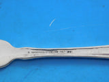 Lap Over Edge Acid Etched by Tiffany Sterling Butter Spreader FH 6" Fisher Plant