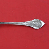 Angelo by Wood and Hughes Sterling Silver Preserve Spoon GW Bright-Cut 6 3/8"