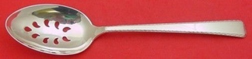 Drury Lane by Towle Sterling Silver Serving Spoon Pierced 9-Hole 8 1/2" Custom