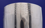 Barker Brothers English Estate Sterling Silver Trophy / Goblet GW 9 7/8" (#8985)