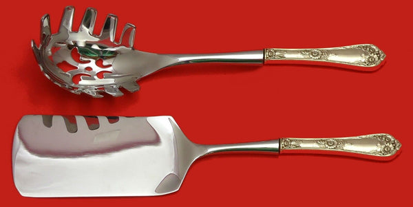 Wellesley by International Sterling Italian Pasta Server Set 2pc HHWS Custom