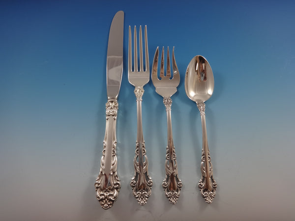 Grande Renaissance by Reed & Barton Sterling Silver Flatware 12 Set 54 Pcs