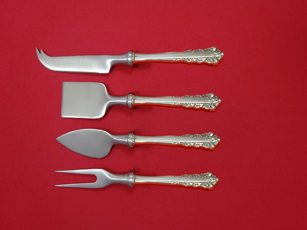 Belle Meade by Lunt Sterling Silver Cheese Serving Set 4 Piece HHWS  Custom