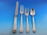 George II Rex by Watson Sterling Silver Flatware Set 81 pc Dinner & Lunch for 6