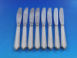 William and Mary by Lunt Sterling Silver Butter Spreader HH Modern Set of 8 pcs