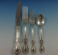 Southern Colonial by International Sterling Silver Flatware Service 12 Set 94 Pc