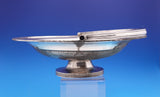 Roberts & Belk English Silverplate Basket with Swing Handle Antique (#9201)