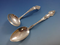 Meadow Rose by Wallace Sterling Silver Flatware Set Service 50 Pieces