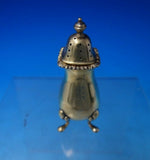 English Sterling Silver Pepper Shaker Vermeil 3 1/8" x 1" 1 ozt. (#6302)
