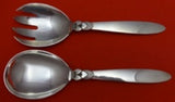 Cactus by Georg Jensen Sterling Silver Salad Serving Set 2pc FH All Sterling 8"