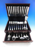 Laureate by Towle Sterling Silver Flatware Set for 12 Service 71 pieces c1968