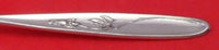 Rose Solitaire by Towle Sterling Silver Ice Cream Dessert Fork 5 7/8" Custom