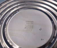 Old French by Newport Sterling Silver Candlestick Pair #1623 5" x 7" (#6064)