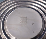 Old French by Newport Sterling Silver Candlestick Pair #1623 5" x 7" (#6064)