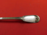 Threaded by Farrington and Hunnewell Sterling Silver Mustard Ladle 5 1/8"