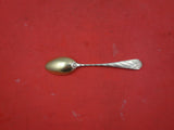 Rocaille by Gebrüder Reiner German 800 Silver Demitasse Spoon Gold-washed 4 1/4"