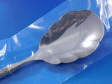 Repousse by Kirk Sterling Silver Rice Serving Spoon Scalloped HH WS Custom 9 3/8