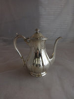 Arthur Stone Sterling Silver Tea Set Tilting Kettle On Cradle w/Tray 7pc #0176