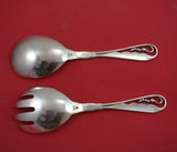 Ornamental #42 by Georg Jensen Sterling Silver Salad Serving Set 2pc 7 1/2" GI