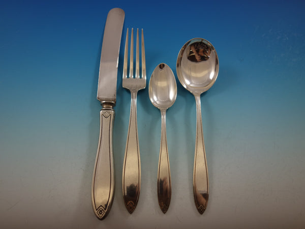 Fiesta by Hallmark Sterling Silver Flatware Set Service 26 pieces Dinner Size