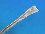 Lap Over Acid Etched Tiffany Sterling Silver Grapefruit Spoon GW Buffalo Grass 6