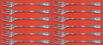Lyric by Gorham Sterling Silver Cocktail Fork Set 12 pieces 5 5/8"
