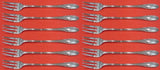 Lyric by Gorham Sterling Silver Cocktail Fork Set 12 pieces 5 5/8"