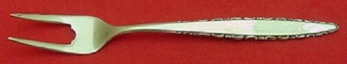 Lace Point by Lunt Sterling Silver Pickle Fork 2-Tine 5 3/4"