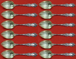 Imperial Chrysanthemum by Gorham Sterling Silver Grapefruit Spoon Custom Set 12p