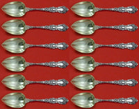 Imperial Chrysanthemum by Gorham Sterling Silver Grapefruit Spoon Custom Set 12p