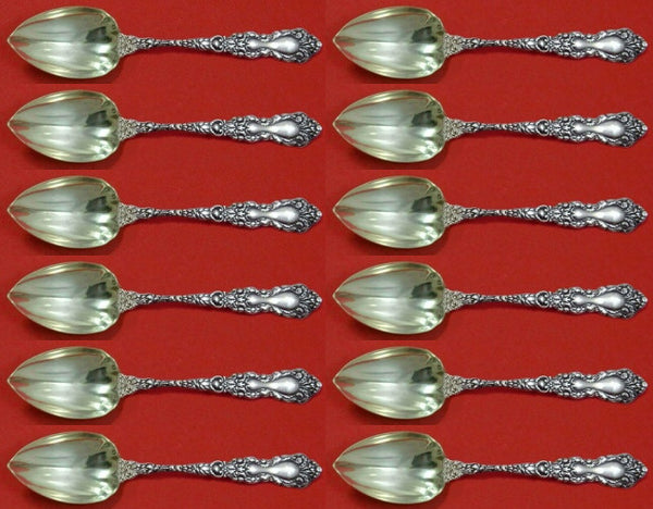 Imperial Chrysanthemum by Gorham Sterling Silver Grapefruit Spoon Custom Set 12p