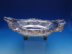 Gorham Sterling Silver Centerpiece Bowl Footed Grapes Pierced c1905 A4698 #7819