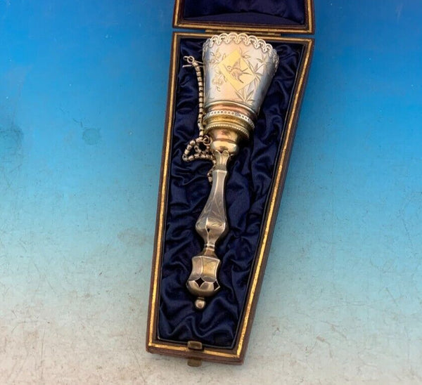 Incredible Boxed Tussie Mussie Posey Posy Holder with Bird (#J1317)