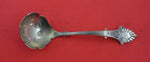 Louis XIV by Gorham Sterling Silver Sauce Ladle brite-cut stippled bowl 5 7/8"