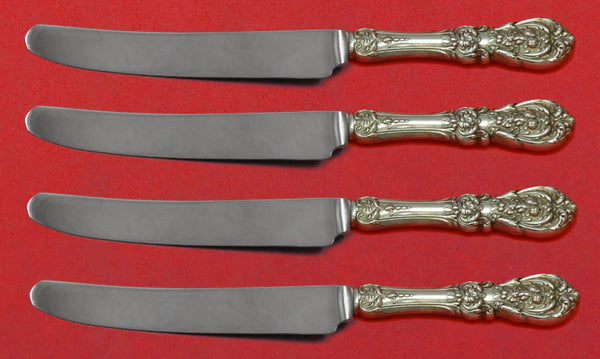 Francis I by Reed and Barton Sterling Silver Fruit Knife Set 4pc Custom HHWS