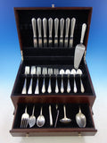 Early American Plain by Lunt Sterling Silver Flatware Set for 8 Service 40 pcs