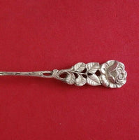 Hildesheimer Rose .800-.835 Silver 4 O'Clock Spoon 4 3/4" Silverware