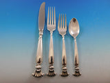 Romance of the Sea by Wallace Sterling Silver Flatware Set for 12 Service 72 pcs