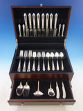 Virginia Carvel by Towle Sterling Silver Flatware Set for 8 Service 44 pieces