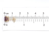 14k Yellow Gold 3.43ct TW Oval Genuine Natural Rhodolite Garnet Earrings #J6107
