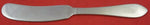Simplicity by International Sterling Silver Flat Handle Butter Spreader 5 3/8"