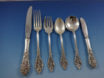 Florentine Lace by Reed & Barton Sterling Silver Flatware Service 8 Set 57 Pcs