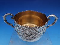 Floral by Shreve Sterling Silver Sugar and Creamer Set 2pc (#8470)