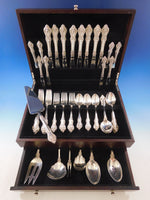 El Grandee by Towle Sterling Silver Flatware Set for 8 Service 55 Pieces