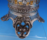 Dutch Sterling Silver Brides Basket with Cupid Motif 13" x 8" 22.4 ozt. (#7582)