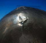 India Sterling Silver Bowl with Krishna c.1930 4 1/2" Tall x 8" 15.2 ozt (#5510)