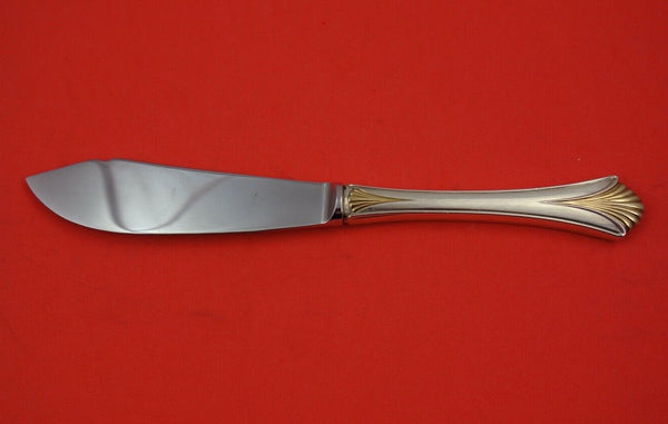 Regency Shell Gold by Lunt Sterling Silver HH Master Butter  6 3/4"