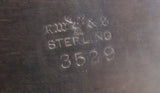 Renaissance by Wallace Sterling Silver Nut Bowl Master w/ Applied Symbol (#2601)
