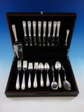 Old Maryland Engraved by Kirk Sterling Silver Flatware Set 8 Service 44 Pcs